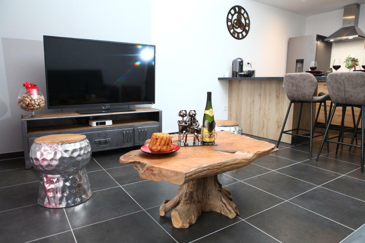 Le Riesling Colmar Centre Charmant Appartement Avec Terrasse Et Parking Gratuit Esterno foto